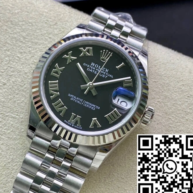 Steel Stainless 31MM Datejust EW M278274-0002 Factory Rolex 1125